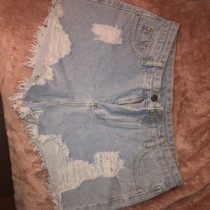 Distressed Shorts